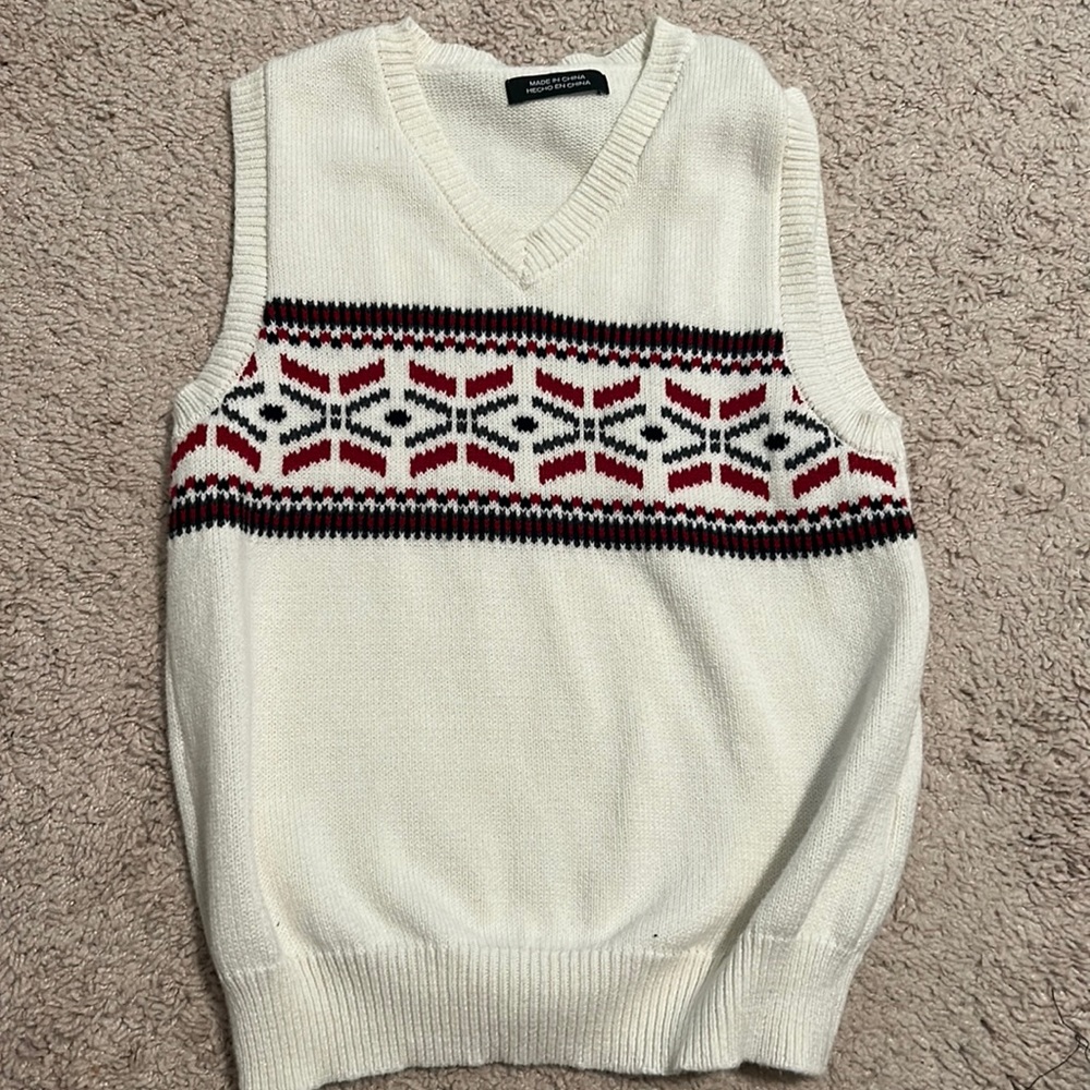 Sweater vest for boys